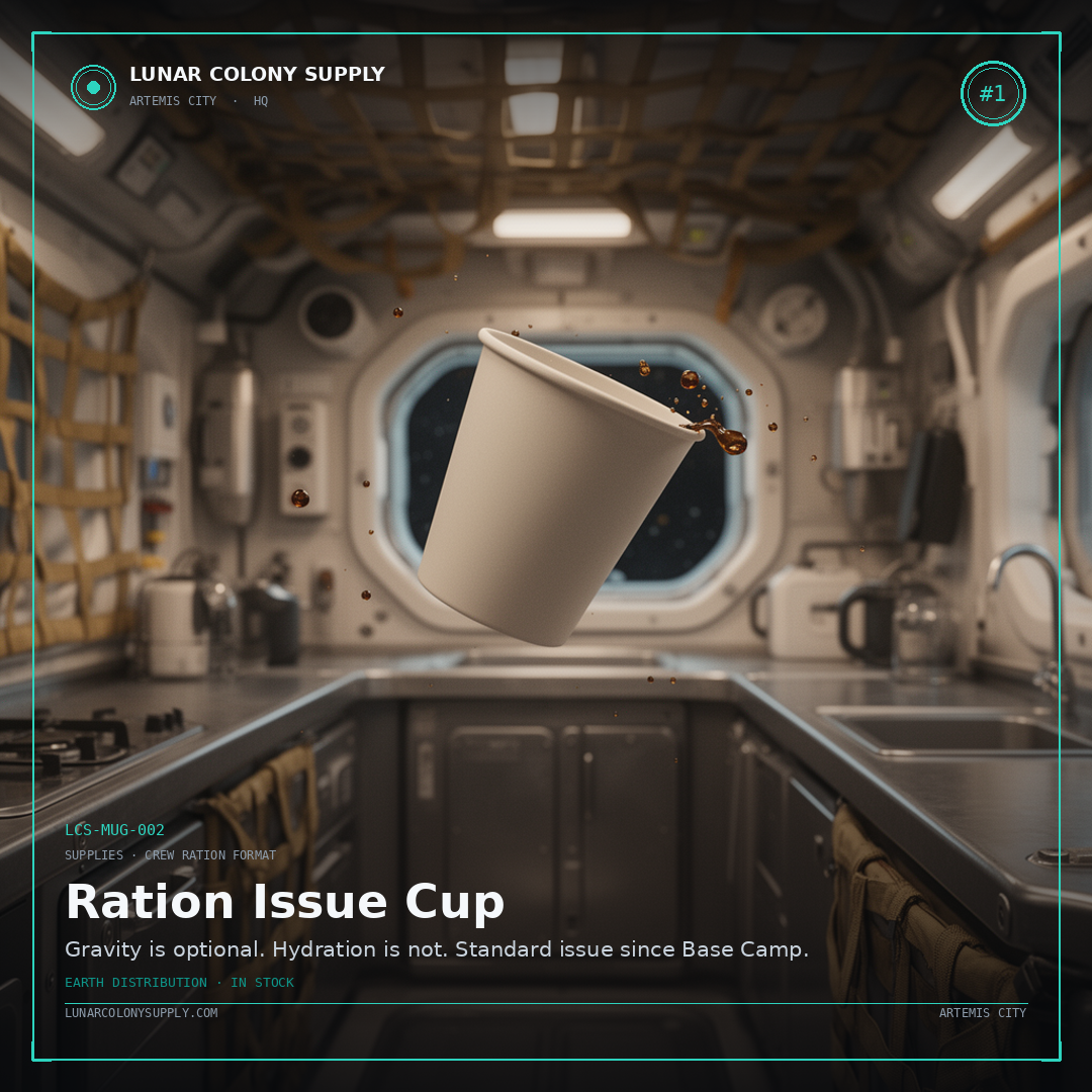 Ration Issue Cup — Supplies · Crew Ration Format
